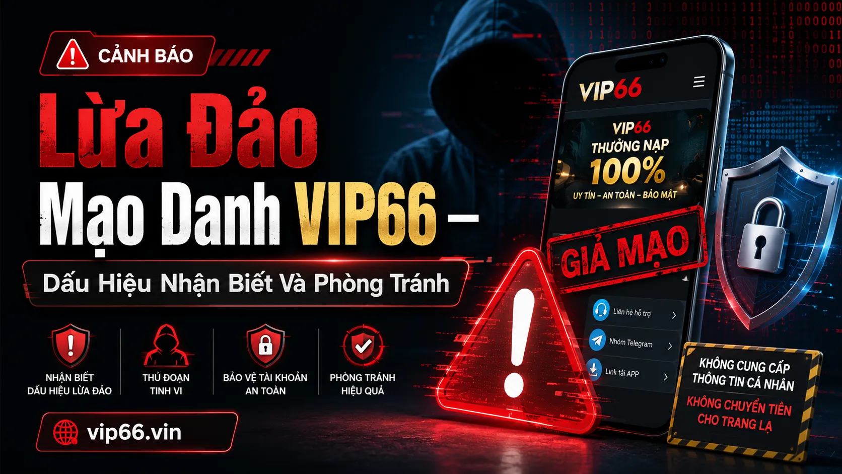 Lừa đảo mạo danh VIP66 là gì