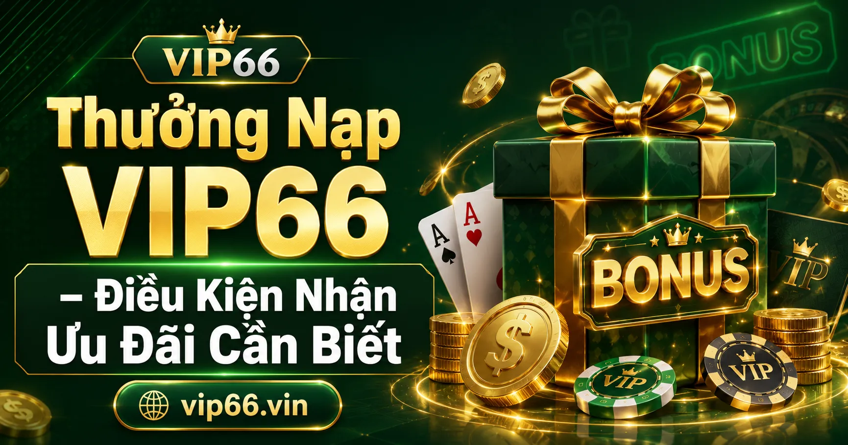 Thưởng nạp VIP66 là gì