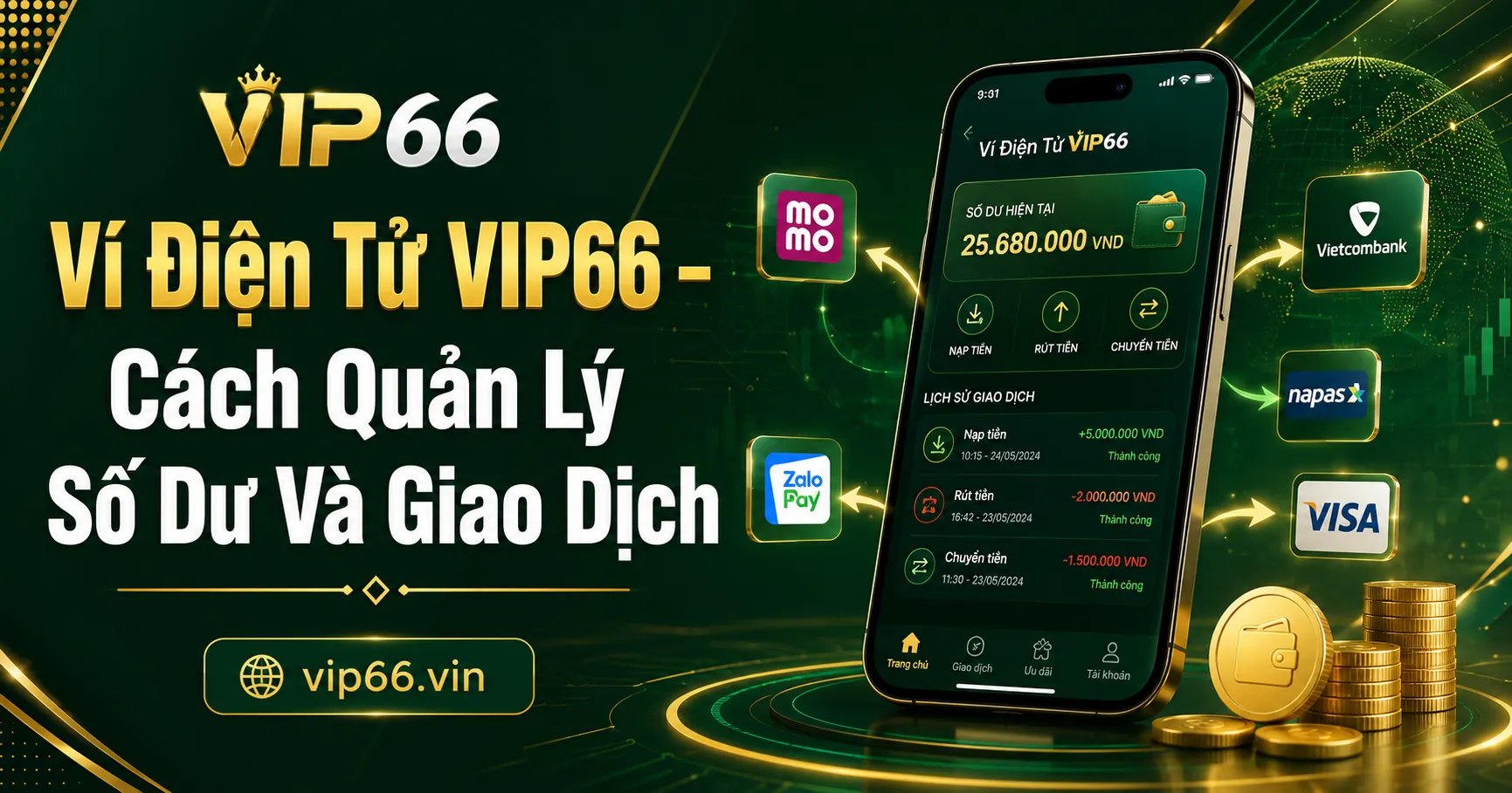 Ví điện tử VIP66 là gì