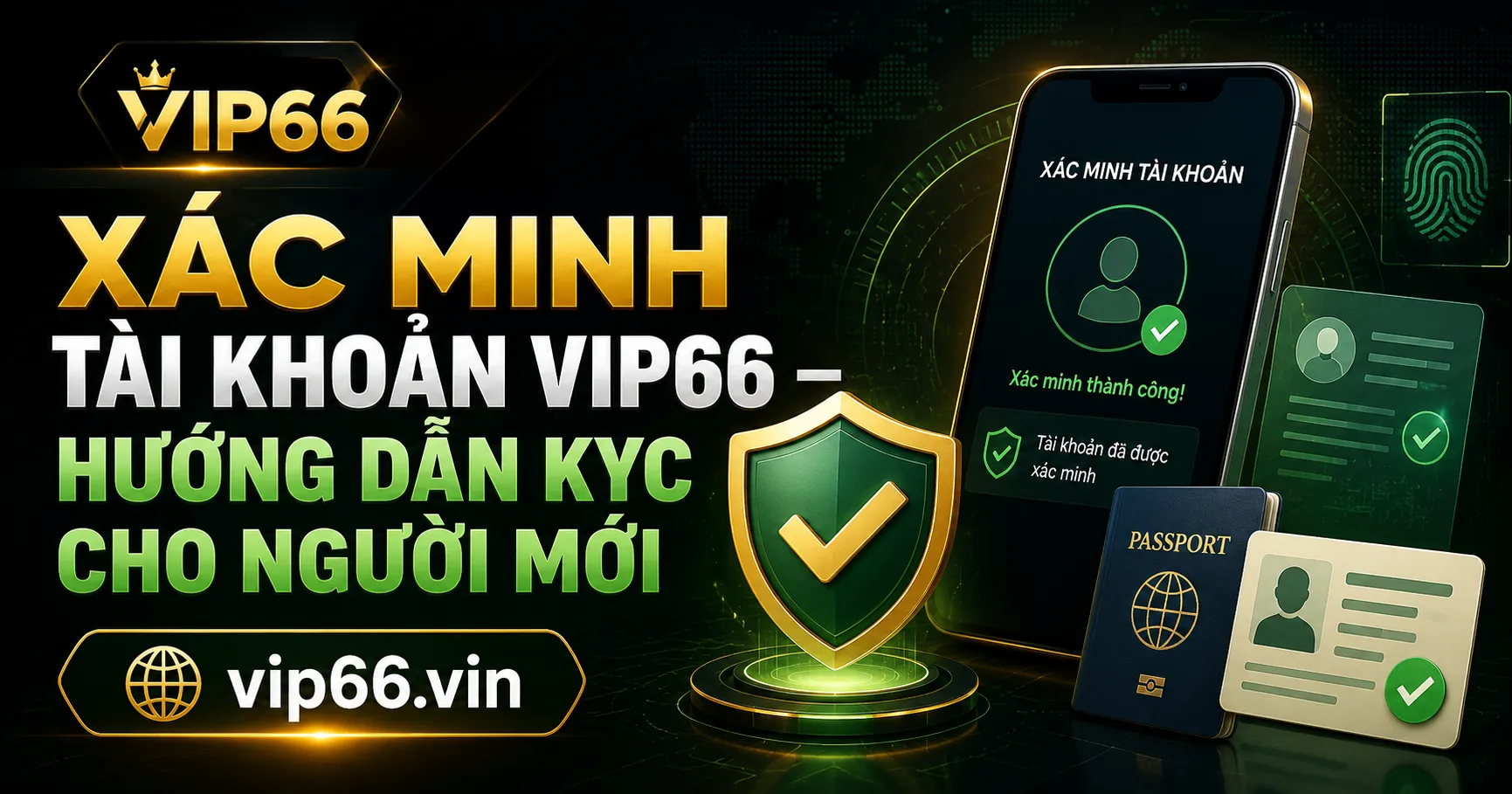 Xác minh tài khoản VIP66 là gì