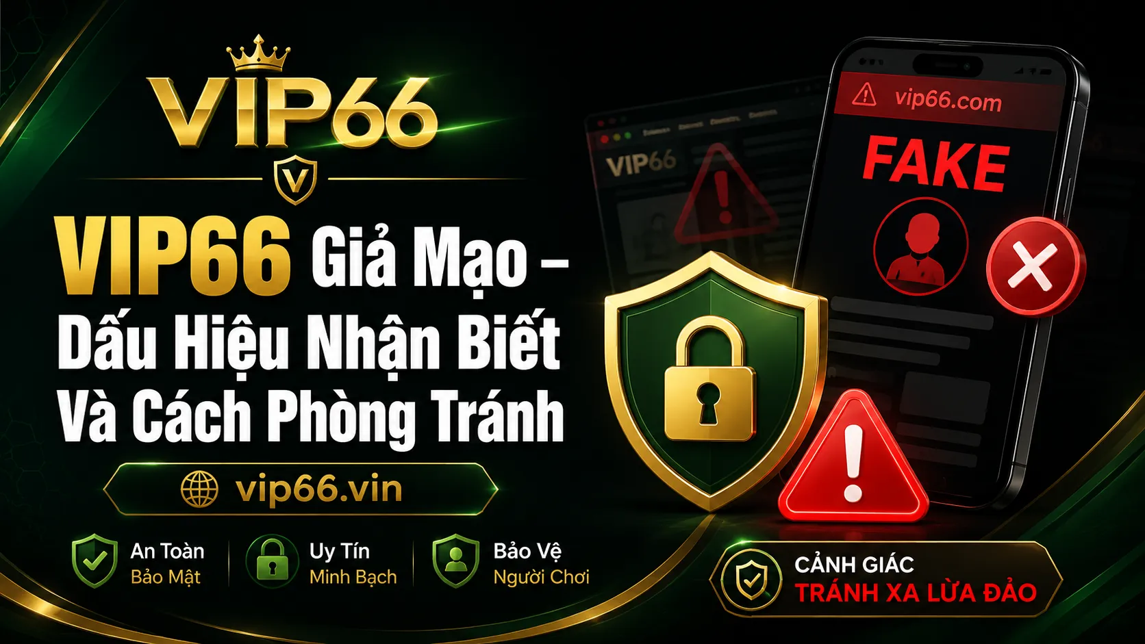 VIP66 giả mạo là gì